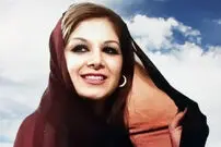 عکس| سفر زمان؛ شورانگیز طباطبایی در 23 سالگی و در پشت صحنه یک فیلم؛ سال 55