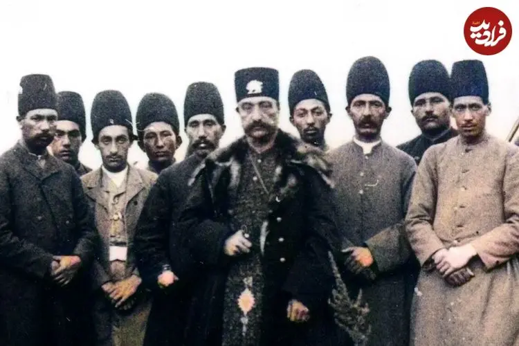 عکس‌های تاریخی از کاروان ناصرالدین شاه در جادۀ شمال