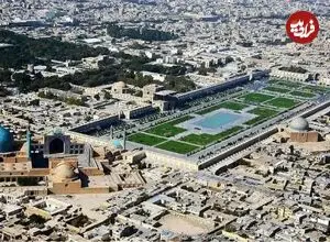 عکس| سفر زمان؛ چشم‌انداز متفاوت شهر اصفهان در دوران ناصرالدین شاه