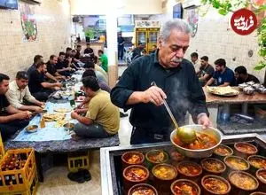 ببینید| غذای خیابانی در ایران؛ مراحل دیدنی طبخ آبگوشت سنتی در قم