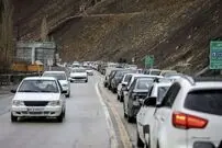 ترافیک سنگین در آزادراه های البرز