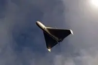(ویدئو) لحظه سرنگون شدن پهپاد انتحاری شاهد با آتش سلاح سبک اوکراینی ها