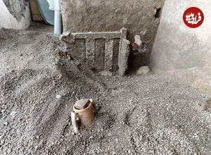 خانه‌ای که دو هزار سال قبل در حال بازسازی بود، اما زیر خاکستر آتشفشان دفن شد
