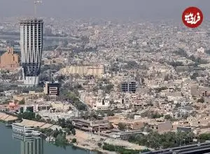 عکس| سفر زمان؛ منظرۀ متفاوت شهر «بغداد» در بیش از یک قرن قبل