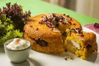 طرز تهیه ته چین مرغ و قارچ مجلسی با تمام نکات 