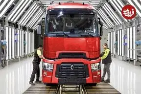 ببینید| نگاهی به مراحل تولید کامیون های رنو و مرسدس بنز در کارخانه های مدرن اروپا