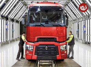 ببینید| نگاهی به مراحل تولید کامیون های رنو و مرسدس بنز در کارخانه های مدرن اروپا