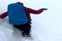 ببینید| حجم سنگین برف در ایستگاه ۵ توچال