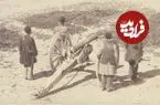 عکس| سفر زمان؛ تصویری از «سربازخانه ساوجبلاغ» در دوران ناصرالدین شاه