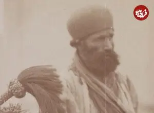 عکس| سفر زمان؛ ساربان ایرانی و «شتر تزئین‌شده» در دوران قاجار