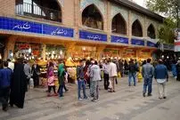 عکس| سفر به ایران قدیم؛ خیابانی در محدوده «بازار تهران» در دوران مظفرالدین شاه