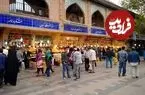 عکس| سفر به ایران قدیم؛ خیابانی در محدوده «بازار تهران» در دوران مظفرالدین شاه