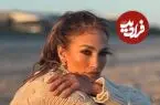 عکس| سفر به گذشته؛ «جنیفر لوپز» در 27 سالگی و در یک کنفرانس خبری؛ سال 1375