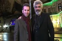 تصویر دیده نشده از سروش صحت و هوتن شکیبا