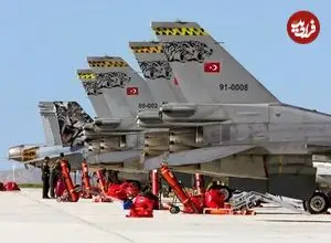 استقرار شش جنگنده اف-۱۶ ترکیه در قبرس شمالی