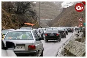 بارش برف و باران در ۱۰ استان/ این محورها مسدود است