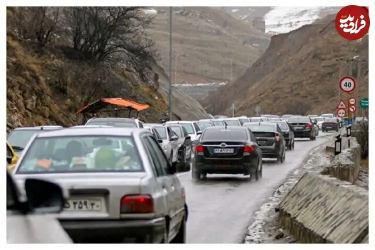 بارش برف و باران در ۱۰ استان/ این محورها مسدود است