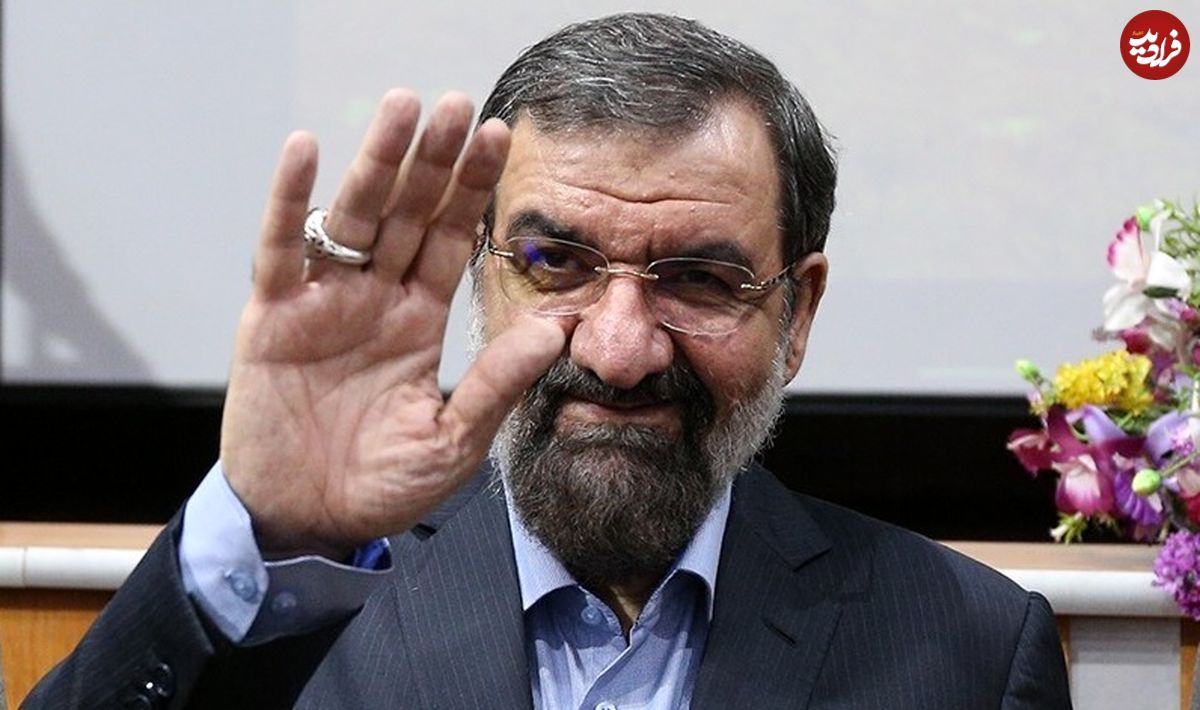 عکس؛ سفر زمان؛ نوههای خردسال «محسن رضایی» در آغوش پدربزرگ؛ سال 1400