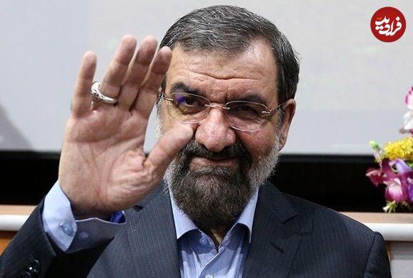 عکس؛ سفر زمان؛ نوه‌های خردسال «محسن رضایی» در آغوش پدربزرگ؛ سال 1400