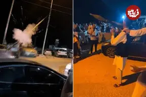 ببینید| شلیک آرپی‌جی در جشن عروسی!