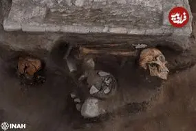 محراب هزارساله با جمجمۀ انسان‌های قربانی‌شده از زیر خاک بیرون آمد