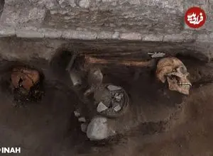 محراب هزارساله با جمجمۀ انسان‌های قربانی‌شده از زیر خاک بیرون آمد