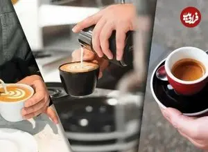 تفاوت اسپرسو و کاپوچینو و لاته ؛ کدام قهوه برای شما مناسب‌تر است؟ مقایسه تصویری