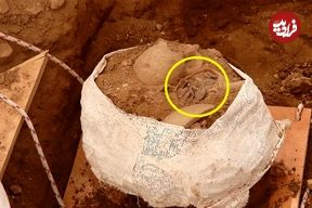 گنج سکّه‌های 600 ساله از زیر دیوار قدیمی بیرون آمد