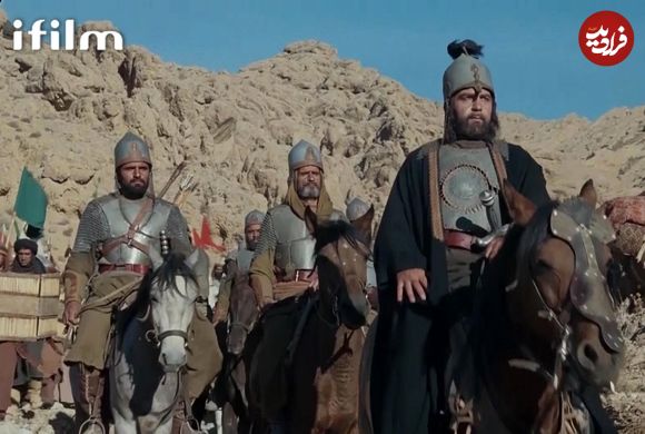 عکس؛ سفر در زمان؛ «ابراهیم بن مالک اشتر» سریال مختار در یک دورهمی؛ سال 99