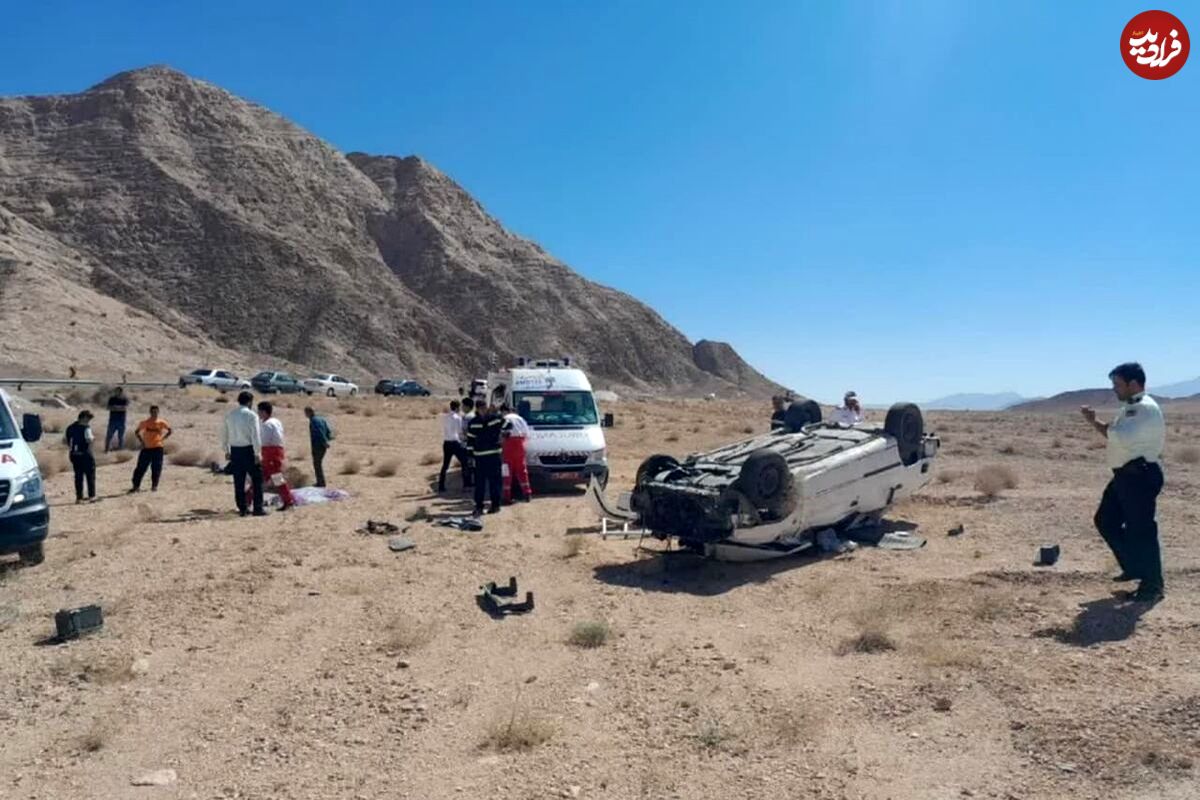 مرگ دردناک ۳ زائر کربلا در واژگونی خودرو؛ جان باختن مادر جوان و ۲ دختر خردسالش