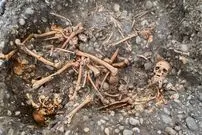 بقایای «دار مجازات» به همراه اسکلت اعدام‌شدگان بعد از 400 سال از زیر خاک بیرون آمد