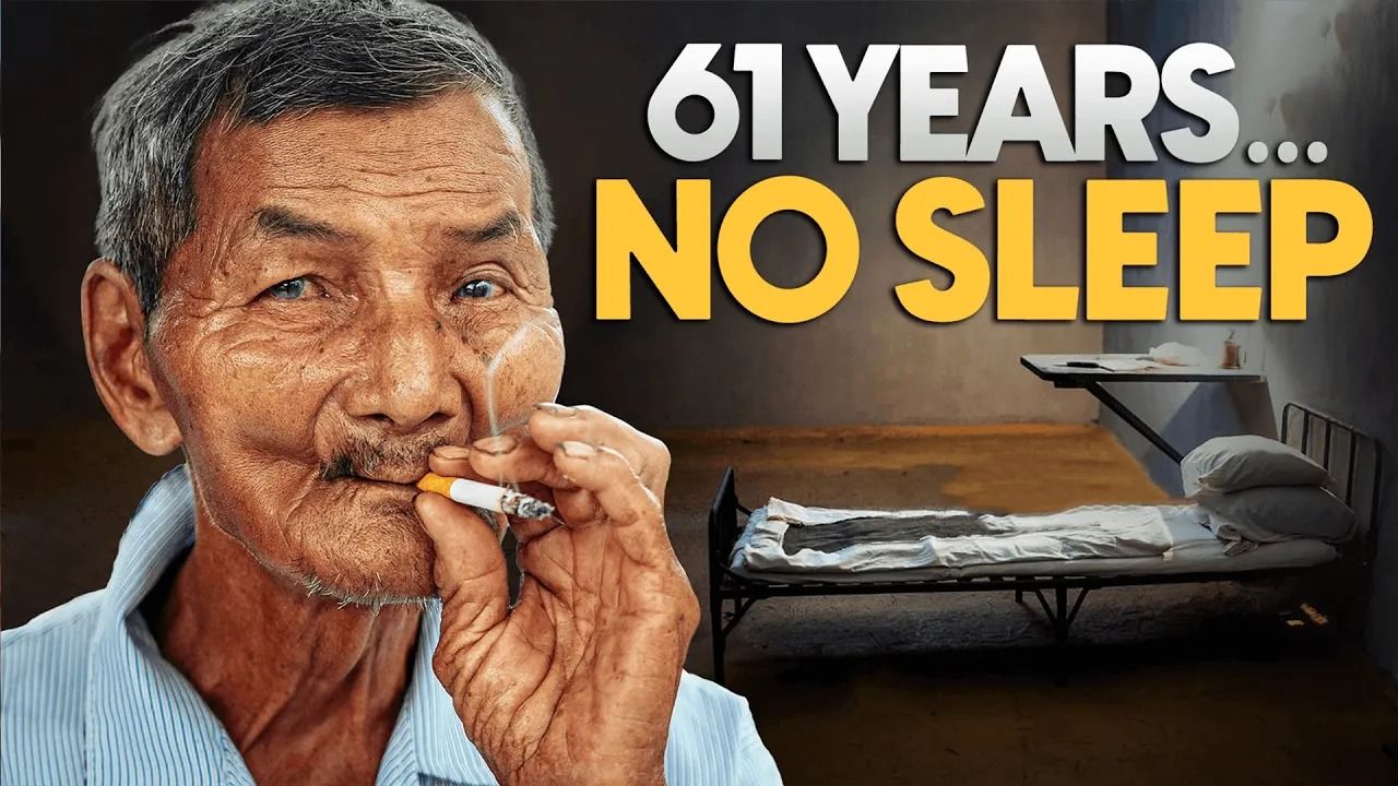 (ویدئو) زندگی عجیب پیرمرد ویتنامی؛ این پیرمرد 61 سال است که نخوابیده!