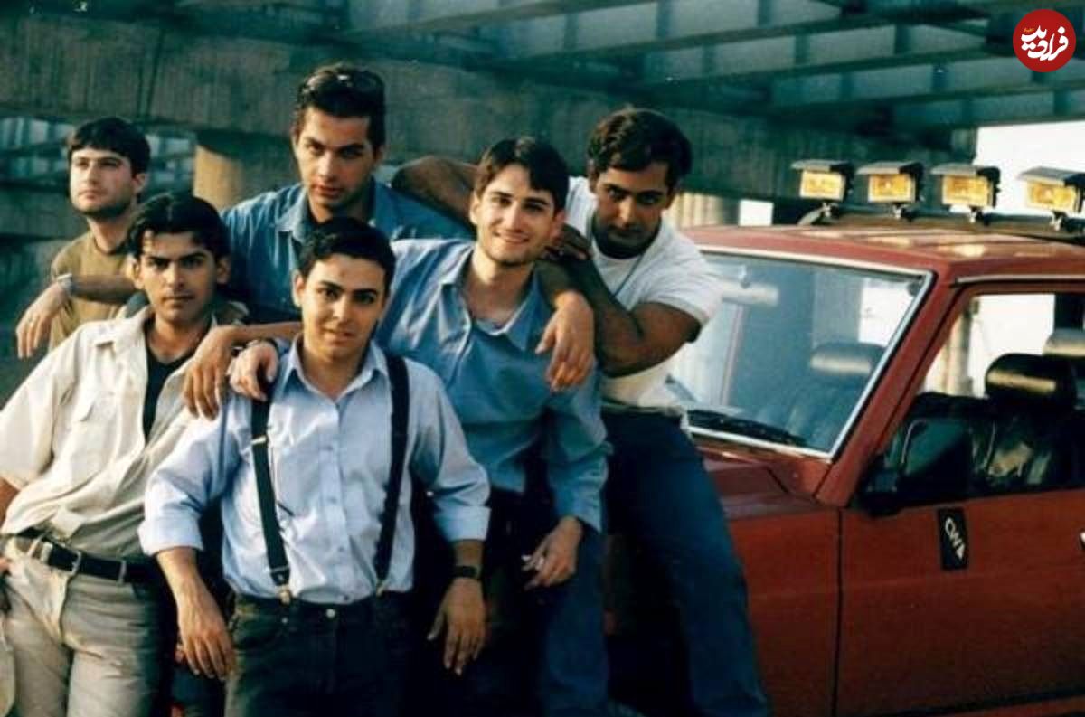 عکس؛ سفر در زمان؛ دورهمی «ناصر، کامران و نیما» سریال خط قرمز؛ سال 1380