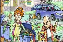تست ضریب هوشی: آیا می‌توانید راکون پنهان شده در تصویر را در ۱۵ ثانیه پیدا کنید؟