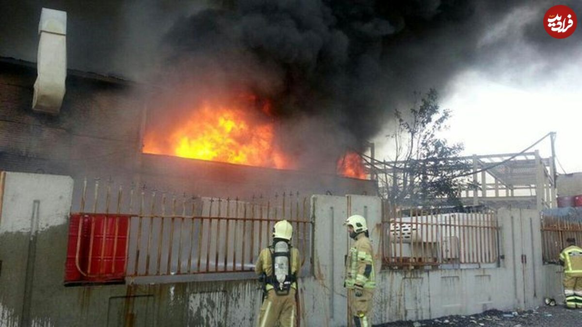 جزئیات آتش سوزی مرگبار در کارخانه رنگ