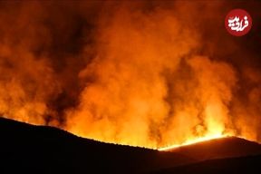 آتش‌سوزی گسترده در یک هایپرمارکت در عراق