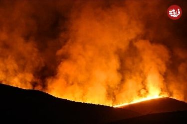 آتش‌سوزی گسترده در یک هایپرمارکت در عراق