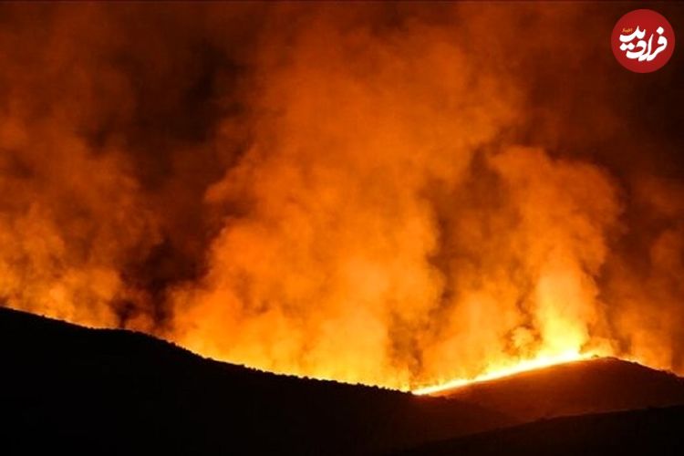 آتش‌سوزی گسترده در یک هایپرمارکت در عراق