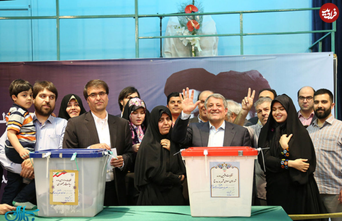 تصاویر/ اولین انتخابات خانواده هاشمی پس از آیت‌الله