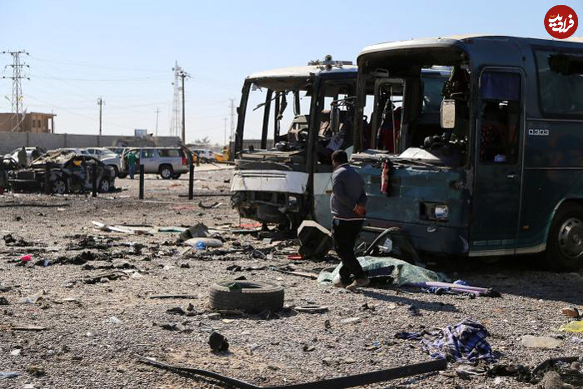 تصاویر/ حمله به اتوبوس زائران ایرانی در سامرا