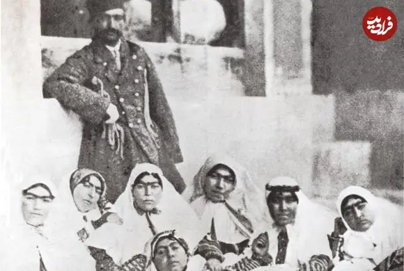 عکس| سفر زمان؛ منظرۀ «عمارت خوابگاه ناصرالدین شاه و همسرانش» در یک روز زمستانی
