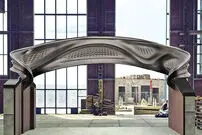 تصویر/ بزرگ‌ترین پل چاپ ۳ بعدی