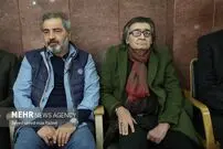 (تصاویر) مراسم ترحیم شهرام عبدلی