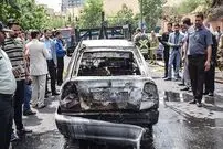 در زمان آتش سوزی خودرو چه باید کرد؟
