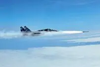 (ویدئو) شکار موشک کروز روسی توسط میگ اوکراینی در آسمان