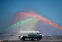 تصاویر/ استقبال پرشور از رونالدو و یارانش