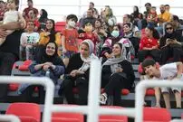 (عکس) حضور زنان در استادیوم وطنی قائم شهر