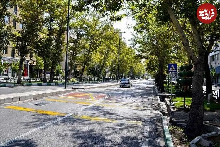 عکس| سفر به ایران قدیم؛ منظرۀ یکی از محله‌های تهران در سال 1312