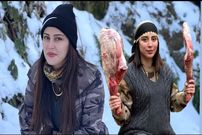 (ویدئو) غذای روستایی در گیلان؛ پخت کوکورچ توسط خواهران آشپز آستارایی
