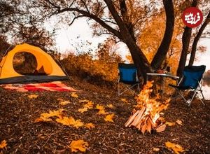 تصاویر| کمپ زیر آسمان پاییز؛ ۵ مقصد بکر برای کمپینگ در نیمه دوم سال